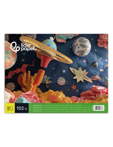 BLOC LIDERPAPEL MANUALIDADES 240X315MM MULTIPLE MATERIAL  62H.