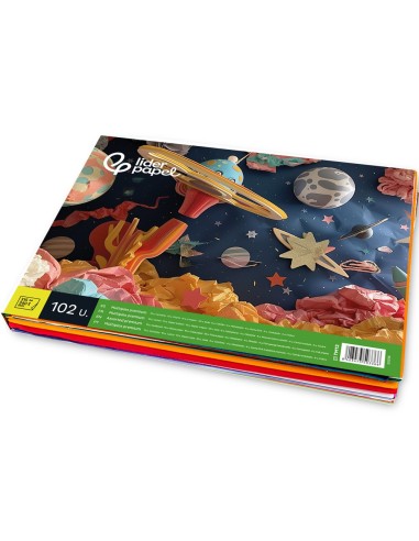 BLOC LIDERPAPEL MANUALIDADES 240X315MM MULTIPLE MATERIAL  62H.