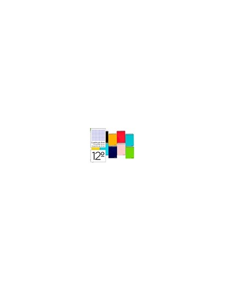 CUADERNO ESP. SMART A7 APAISADO T.BLANDA 4MM 80H. 60GR. COL.SURT.