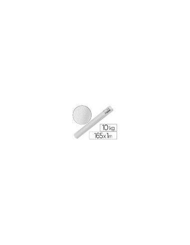 PAPEL KRAFT VERJURADO LIDERPAPEL BLANCO 165MT 60GR BOBINA 10KG