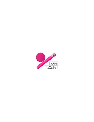 PAPEL KRAFT VERJURADO LIDERPAPEL FUCSIA 150MT 65GR BOBINA 10KG
