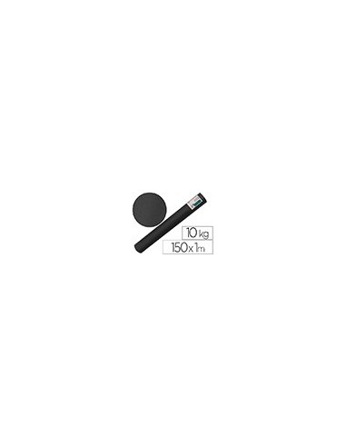 PAPEL KRAFT VERJURADO LIDERPAPEL NEGRO 150MT 65GR BOBINA 10KG