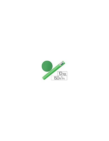 PAPEL KRAFT VERJURADO LIDERPAPEL VERDE 150MT 65GR BOBINA 10KG