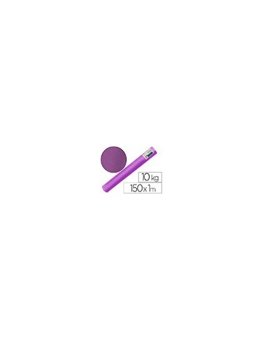 PAPEL KRAFT VERJURADO LIDERPAPEL VIOLETA 150MT 65GR BOBINA 10KG