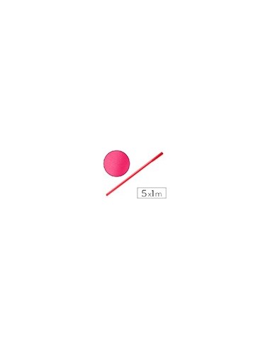 PAPEL KRAFT LIDERPAPEL FUCSIA ROLLO 5X1 MT