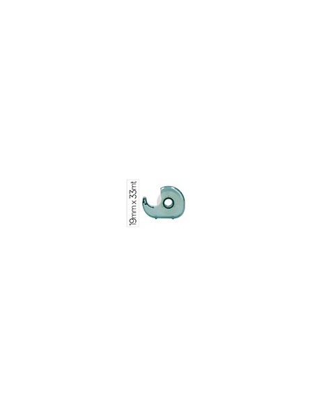 MINIPORTARROLLO  ECOUSE 100% PLAST.RECICLADO CINTA 33MT.X 19MM