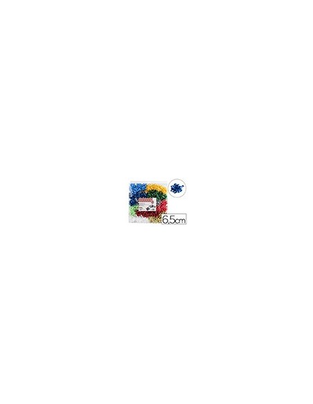 LAZOS LIDERPAPEL FANTASIA MAXI COLORES METALIZADOS SURTIDOS