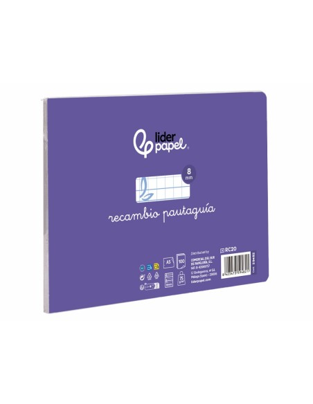 RECAMBIO LIDER.4º 100H.70G/M2 CUADRO PAUT.8MM 2 TALADROS **