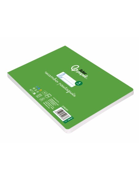 RECAMBIO LIDER.4º 100H.70G/M2 CUADRO PAUT.6MM 2 TALADROS **