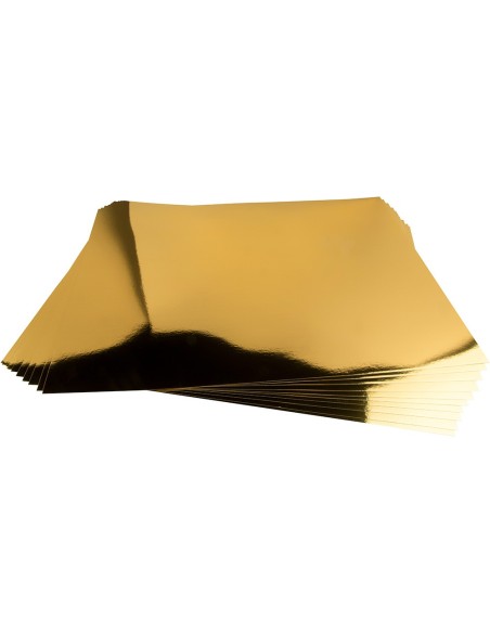 CARTULINA METALIZADA ORO 50X65 CM
