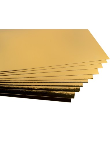 CARTULINA METALIZADA ORO 50X65 CM