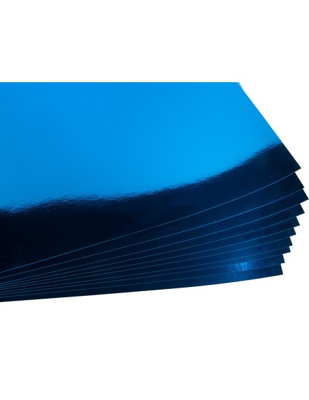 CARTULINA METALIZADA AZUL 50X65 CM