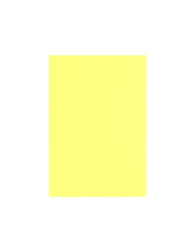 CARTULINA DIN A4 AMARILLO 180 GR PAQUETE 100 H