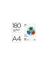 CARTULINA DIN A4 AZUL 180 GR PAQUETE 100 H 2