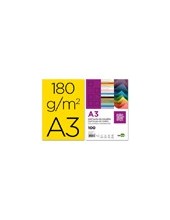CARTULINA DIN A3 AMARILLO 180 GR PAQUETE 100 H 2