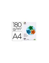 CARTULINA DIN A4 180 GR PAQUETE 100 10 COL.SURT. 2