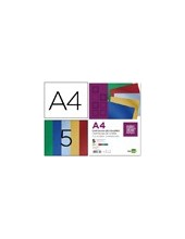 CARTULINA METALIZADA DIN A4 PACK 50 H.SURTIDAS 5 COL. 2