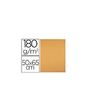 CARTULINA LIDERPAPEL 50X65 180 GR AVELLANA PAQUETE 25. 2