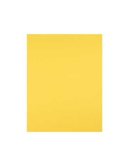CARTULINA LIDERPAPEL 50X65 CM 180G/M2 AMARILLO LIMON PAQUETE DE 25