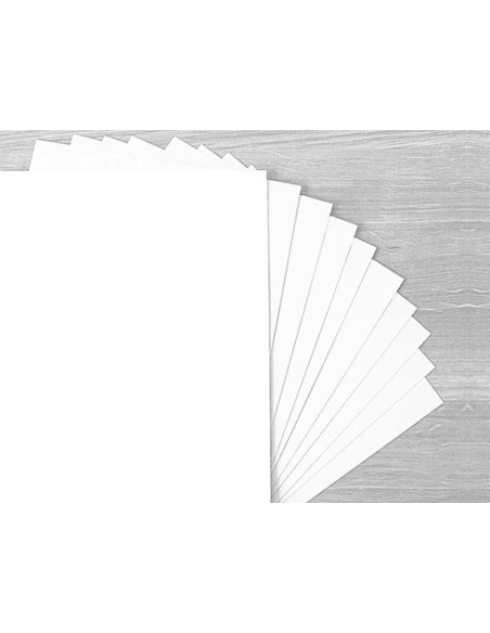 CARTULINA LIDERPAPEL 50X65 CM 180G/M2 BLANCO PAQUETE DE 25