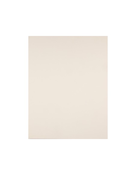 CARTULINA LIDERPAPEL 50X65 CM 180G/M2 CREMA PAQUETE DE 25