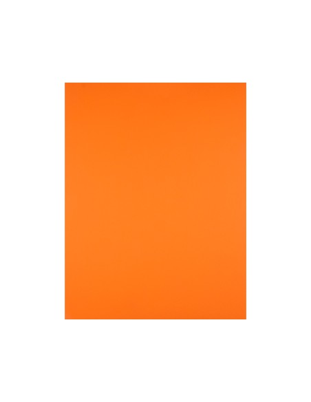 CARTULINA LIDERPAPEL 50X65 CM 180G/M2 NARANJA FUERTE PAQUETE DE 25