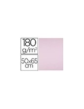 CARTULINA LIDERPAPEL 50X65 CM 180G/M2 ROSA PAQUETE DE 25 2