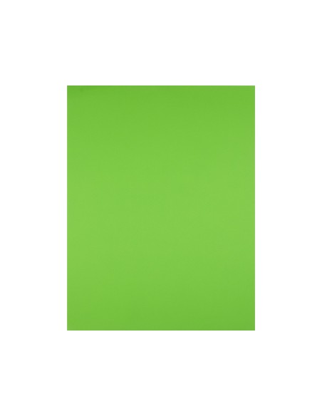 CARTULINA LIDERPAPEL 50X65 CM 180G/M2 VERDE HIERBA PAQUETE DE 25