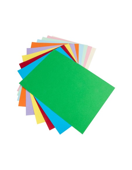 CARTULINA  50X65 CM 180G/M2 25 SURT.PAQUETE 25H.