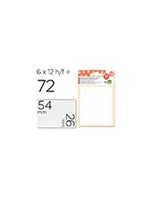 ETIQUETAS ADH. LIDERPAPEL 26X54MM 10H. 2