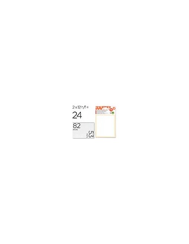 ETIQUETAS ADH. LIDERPAPEL 53X82MM 10H.