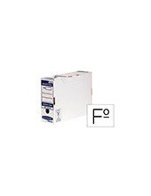 CAJA ARCHIVO DEFINITIVO FELLOWES FL. CARTON REC 100%  100MM  AUTO AZ. 2