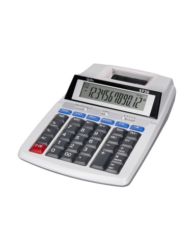 CALCULADORA  PANTALLA PAPEL 57MM BICOLOR BL.235X155X62MM