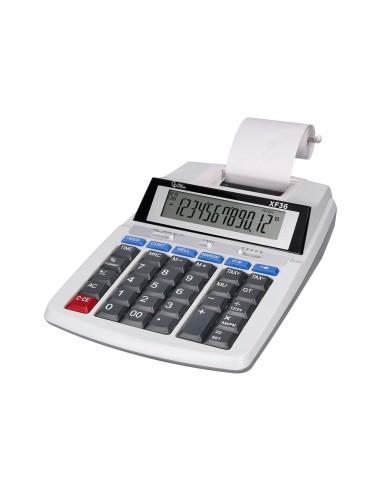 CALCULADORA  PANTALLA PAPEL 57MM BICOLOR BL.235X155X62MM