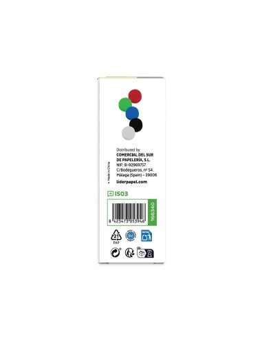 IMANES SUJECION  ECOUSE PP RECICL PIZARRA MAGNETICA 35MM CAJA 10 UD.