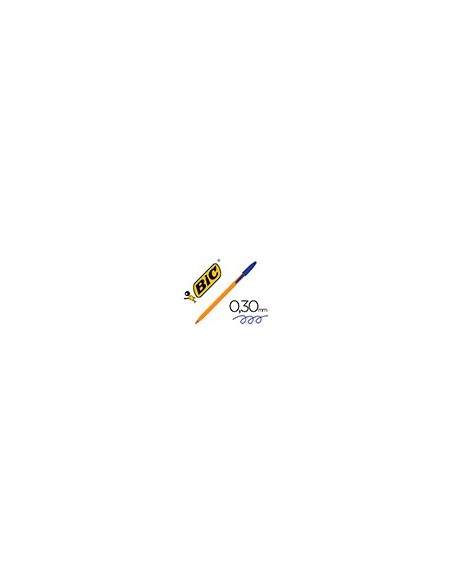 BOLIGRAFO BIC NARANJA AZUL