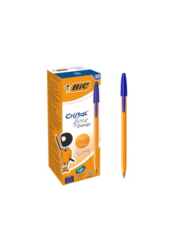 BOLIGRAFO BIC NARANJA AZUL