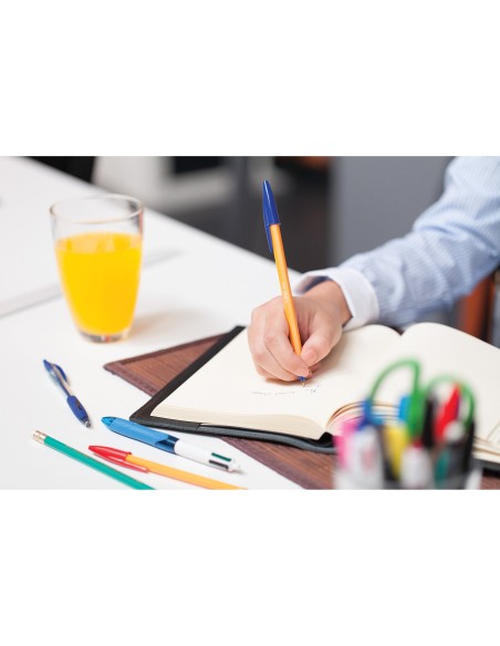 BOLIGRAFO BIC NARANJA ROJO