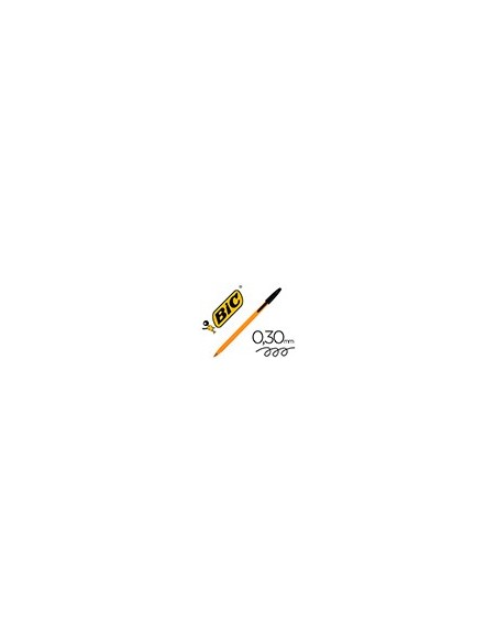 BOLIGRAFO BIC NARANJA NEGRO