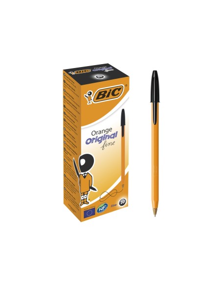 BOLIGRAFO BIC NARANJA NEGRO