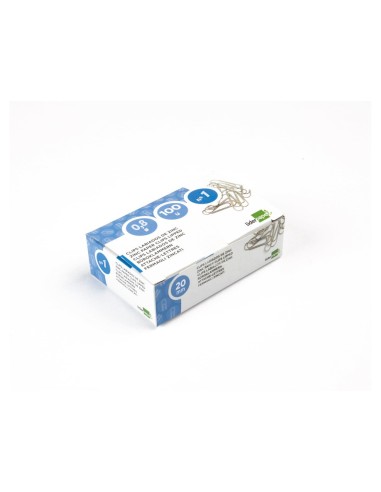 CLIPS LABIADOS Nº 1 20 MM CAJA 100 UDS.