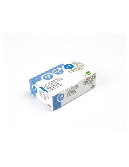 CLIPS LABIADOS Nº 1 20 MM CAJA 100 UDS.