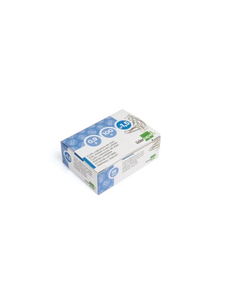 CLIPS LABIADOS Nº 1,5 26 MM CAJA 100 UDS.
