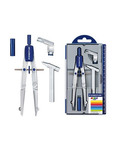 COMPAS STAEDTLER MICROMETRICO C/ALARGADERA NORIS CLUB
