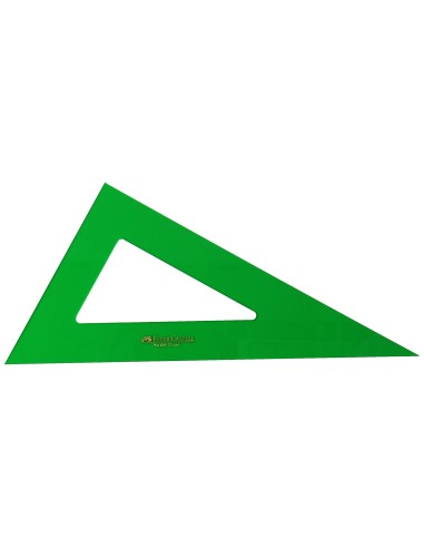 CARTABON FABER 25 CM PLASTICO VERDE