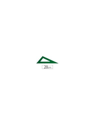 CARTABON FABER 28 CM PLASTICO VERDE