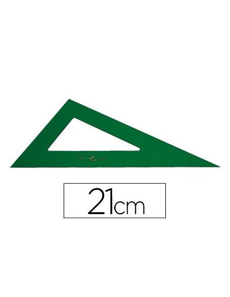 CARTABON FABER 21 CM PLASTICO VERDE