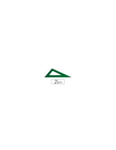 CARTABON FABER 21 CM PLASTICO VERDE