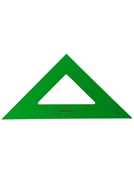 ESCUADRA FABER 32 CM PLASTICO VERDE
