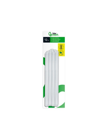 BARRAS TERMOFUSIBLE 7MM DIAMETRO X 200MM ALTO BLISTER 12 UD.